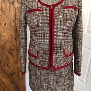 Banana Republic tweed suit set